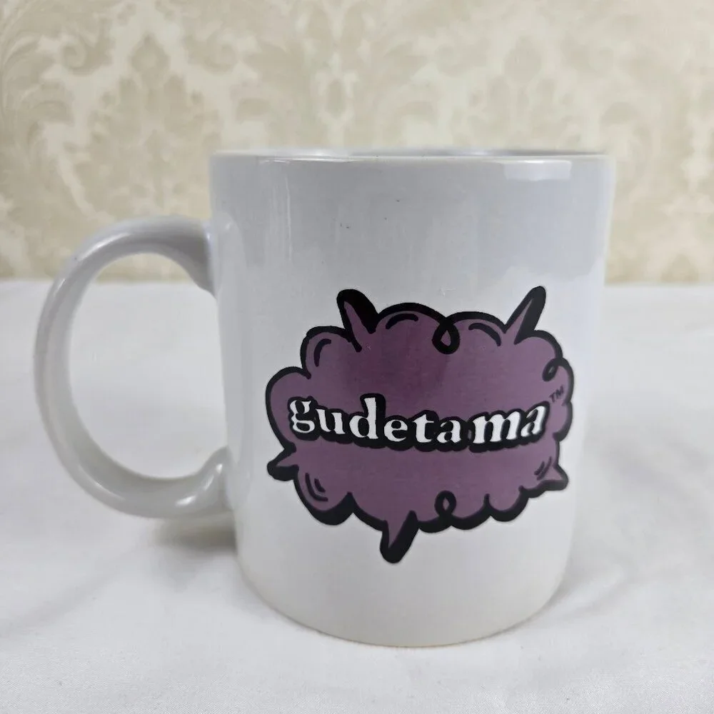 Gudetama by Sanrio Dumpling Ramen Noodle Graphic Coffee Mug Large Size